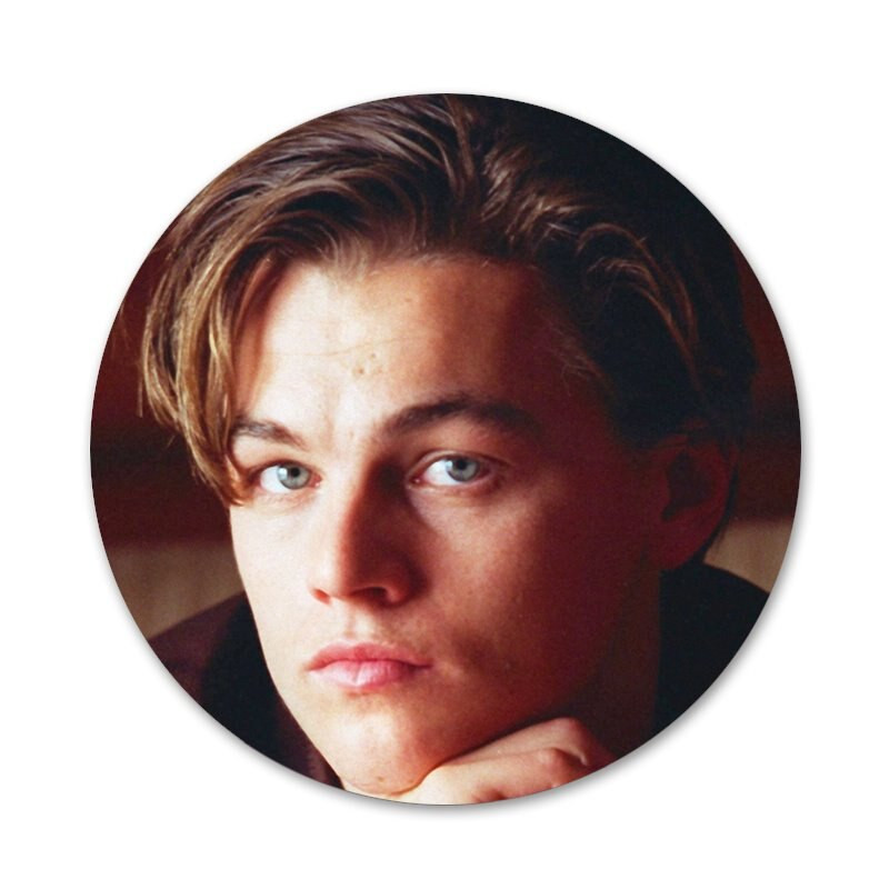 Leonardo DiCaprio značka broš igla dodaci za odjeću ruksak ukras dar 58 mm