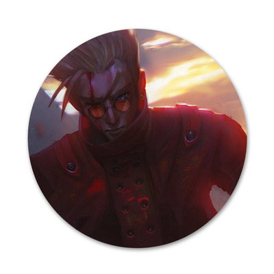 58 mm TriGun Stampede Wolfwood značka broš igla dodaci za odjeću ruksak ukras dar