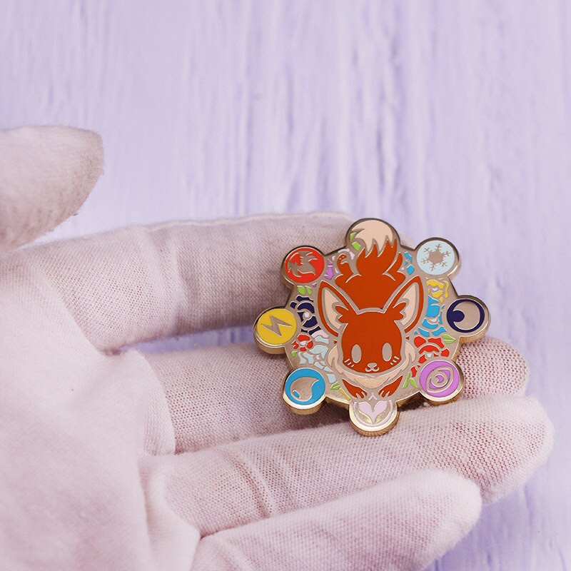 AD1857 Jaapani anime manga pross nööpnõelad riietel Looma emailiga nööpnõelad Anime ikoonid riiete jaoks Seotud ehted