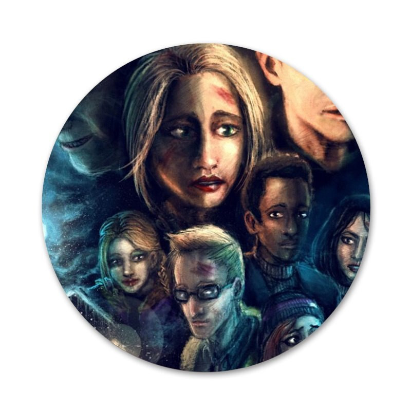 Until Dawn AJ Jefferies na ArtStationu Značka Broš Igla Dodaci za odjeću Ruksak Dekoracija dar