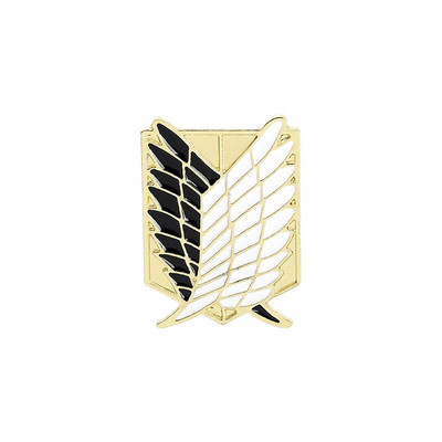 Cartoon Attack on Titan Pross Pin Wings of Liberty Vabaduse Scouts Rügement Leegion Survey Recon Corp Eren Märgi Ehted Kingitus