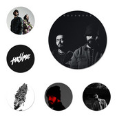 Miyagi Endshpiel räppari ikoonid nööpnõelad märgi kaunistus prossid metallist märgid riiete jaoks seljakoti kaunistus 58 mm