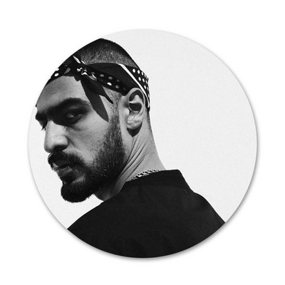 Miyagi Endshpiel räppari ikoonid nööpnõelad märgi kaunistus prossid metallist märgid riiete jaoks seljakoti kaunistus 58 mm