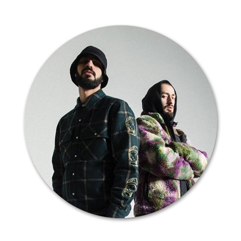 Miyagi Endshpiel räppari ikoonid nööpnõelad märgi kaunistus prossid metallist märgid riiete jaoks seljakoti kaunistus 58 mm