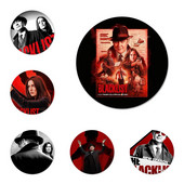 Seria TV Americană The Blacklist Brooch Pin Cosplay Insigna Accesorii Pentru Haine Rucsac Decorare Cadou 58mm