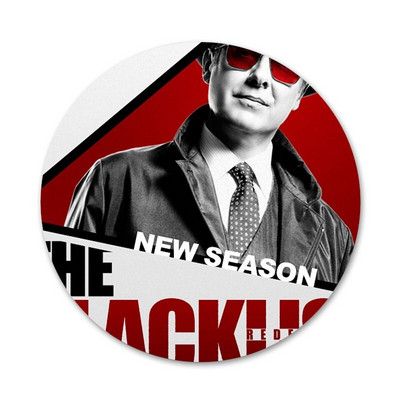 Seria TV Americană The Blacklist Brooch Pin Cosplay Insigna Accesorii Pentru Haine Rucsac Decorare Cadou 58mm