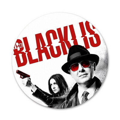 Seria TV Americană The Blacklist Brooch Pin Cosplay Insigna Accesorii Pentru Haine Rucsac Decorare Cadou 58mm