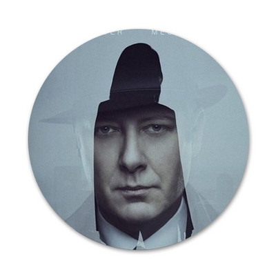 Seria TV Americană The Blacklist Brooch Pin Cosplay Insigna Accesorii Pentru Haine Rucsac Decorare Cadou 58mm