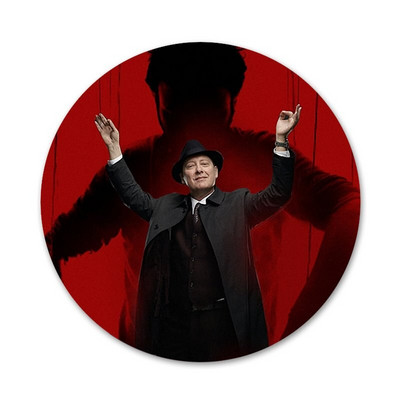 Seria TV Americană The Blacklist Brooch Pin Cosplay Insigna Accesorii Pentru Haine Rucsac Decorare Cadou 58mm