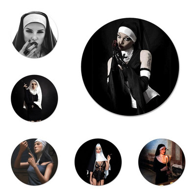 New Arrival Sister Nun Badge Καρφίτσα Αξεσουάρ καρφίτσας για Ρούχα Δώρο Δώρο Σακίδιο πλάτης