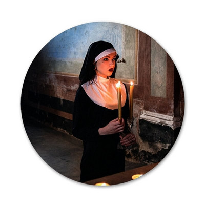 Novi dolazak Sestra časna značka broš igla dodaci za odjeću ruksak ukras dar