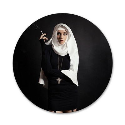 Novi dolazak Sestra časna značka broš igla dodaci za odjeću ruksak ukras dar