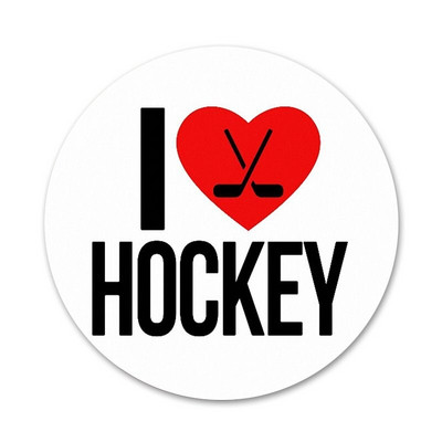 Χόκεϊ επί πάγου Αθλήματα μόδας απόσπασμα Εικονίδια Καρφίτσες Διακόσμηση σήματος Καρφίτσες Μεταλλικά Σήματα για Ρούχα Διακόσμηση σακιδίου πλάτης