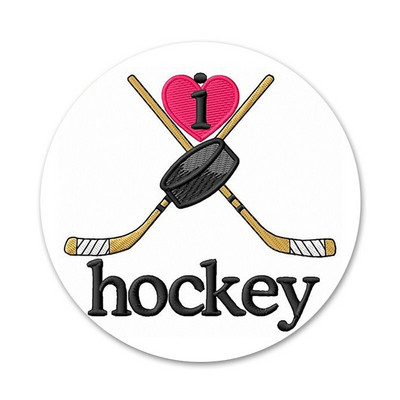 Χόκεϊ επί πάγου Αθλήματα μόδας απόσπασμα Εικονίδια Καρφίτσες Διακόσμηση σήματος Καρφίτσες Μεταλλικά Σήματα για Ρούχα Διακόσμηση σακιδίου πλάτης