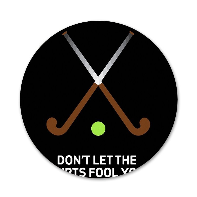 Χόκεϊ επί πάγου Αθλήματα μόδας απόσπασμα Εικονίδια Καρφίτσες Διακόσμηση σήματος Καρφίτσες Μεταλλικά Σήματα για Ρούχα Διακόσμηση σακιδίου πλάτης