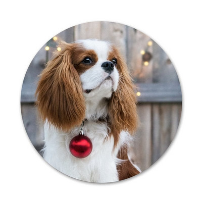 58mm Cavalier King Charles Broșă Broșă Accesorii Pentru Îmbrăcăminte Rucsac Decorare cadou