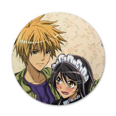 Anime Maid sama kaichou wa Naujausia super miela sagė Cosplay ženklelio priedai drabužiams kuprinės dekoravimo dovana 58 mm