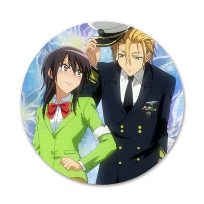 Anime Maid sama kaichou wa Naujausia super miela sagė Cosplay ženklelio priedai drabužiams kuprinės dekoravimo dovana 58 mm