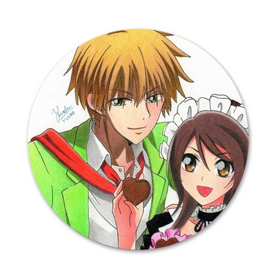Anime Maid sama kaichou wa Naujausia super miela sagė Cosplay ženklelio priedai drabužiams kuprinės dekoravimo dovana 58 mm