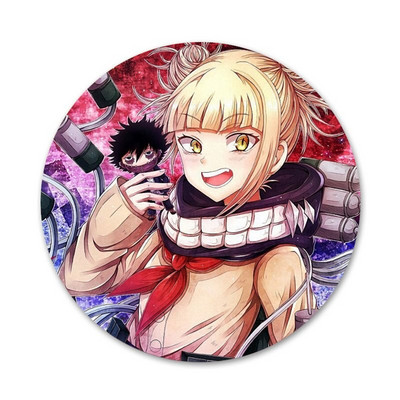 crtić Toga Himiko djevojka crna značka broš igla dodaci za odjeću ruksak ukras dar 58 mm