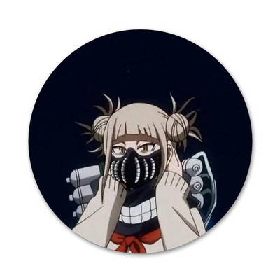 crtić Toga Himiko djevojka crna značka broš igla dodaci za odjeću ruksak ukras dar 58 mm