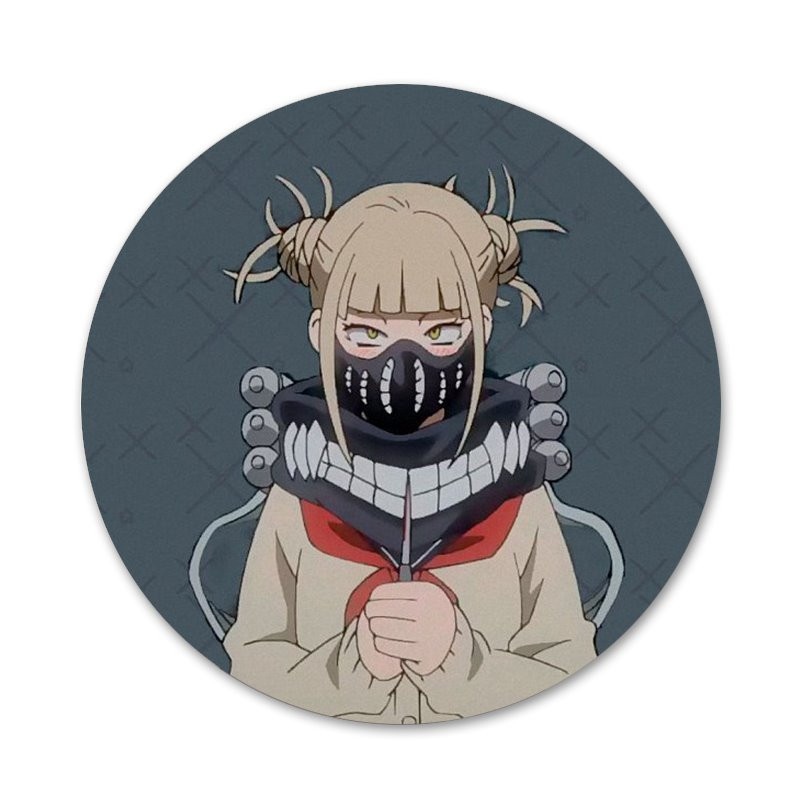 crtić Toga Himiko djevojka crna značka broš igla dodaci za odjeću ruksak ukras dar 58 mm