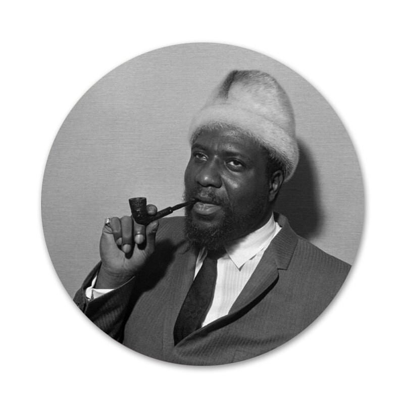 Thelonius Monk Američke ikone Igle Dekoracija znački Broševi Metalne značke za odjeću Dekoracija ruksaka 58 mm