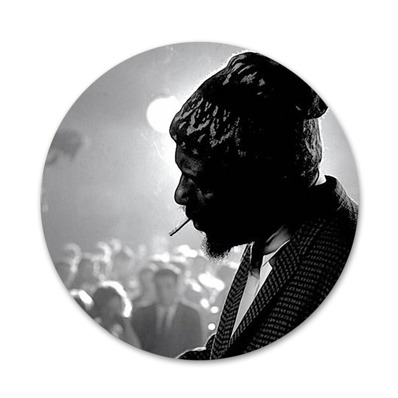Thelonius Monk Američke ikone Igle Dekoracija znački Broševi Metalne značke za odjeću Dekoracija ruksaka 58 mm