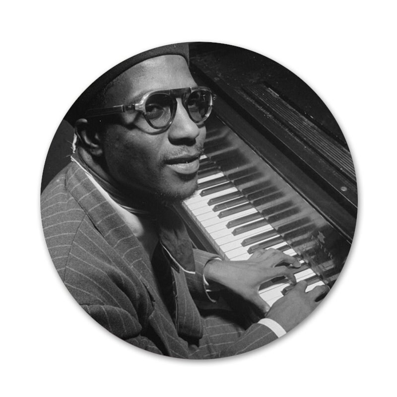 Thelonius Monk Američke ikone Igle Dekoracija znački Broševi Metalne značke za odjeću Dekoracija ruksaka 58 mm