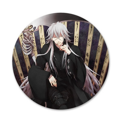 58 mm crni batler Kuroshitsuji značka broš igla dodaci za odjeću ruksak ukras dar