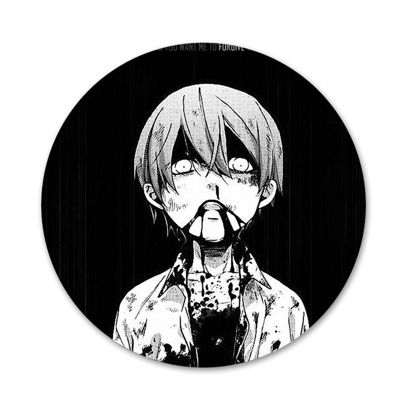 58 mm crni batler Kuroshitsuji značka broš igla dodaci za odjeću ruksak ukras dar