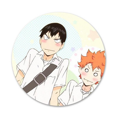 Haikyuu Anime piktogramos Smeigtukai Ženkliuko dekoravimas Sagės Metaliniai ženkleliai drabužiams Kuprinės puošimas