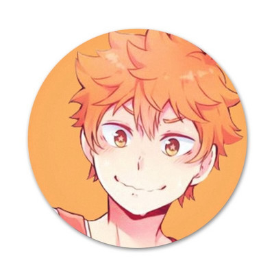 Haikyuu Anime piktogramos Smeigtukai Ženkliuko dekoravimas Sagės Metaliniai ženkleliai drabužiams Kuprinės puošimas