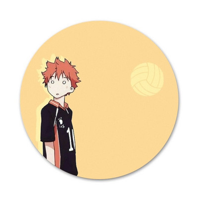 Haikyuu Anime piktogramos Smeigtukai Ženkliuko dekoravimas Sagės Metaliniai ženkleliai drabužiams Kuprinės puošimas