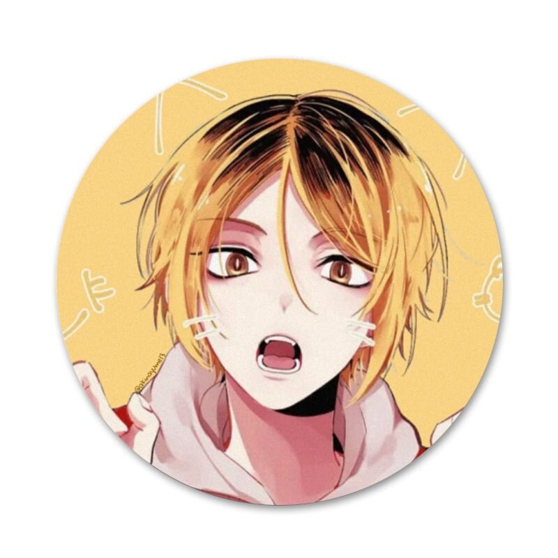 Haikyuu Anime piktogramos Smeigtukai Ženkliuko dekoravimas Sagės Metaliniai ženkleliai drabužiams Kuprinės puošimas