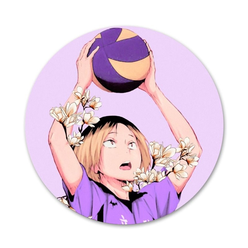 Haikyuu Anime piktogramos Smeigtukai Ženkliuko dekoravimas Sagės Metaliniai ženkleliai drabužiams Kuprinės puošimas