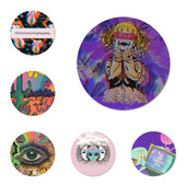 Trippy Art estetska značka Broš Igla Dodaci za odjeću Ruksak Dekoracija poklon 58 mm