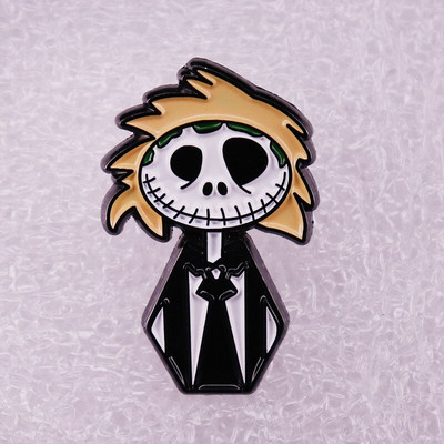 AD1261 Halloween Ταινία τρόμου Ιαπωνικά Anime Σήματα με καρφίτσα με σμάλτο σκύλου Σακίδιο πλάτης Διακόσμηση με καρφίτσα πέτο Αξεσουάρ κοσμημάτων