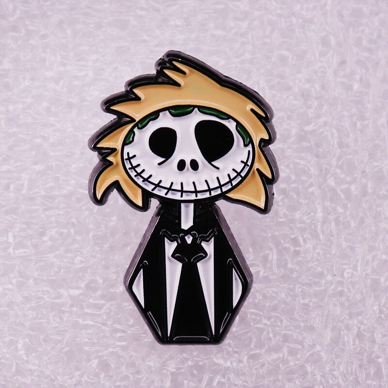 AD1261 Halloween Ταινία τρόμου Ιαπωνικά Anime Σήματα με καρφίτσα με σμάλτο σκύλου Σακίδιο πλάτης Διακόσμηση με καρφίτσα πέτο Αξεσουάρ κοσμημάτων