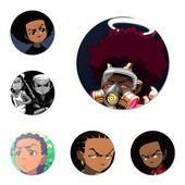 The Boondocks značka broš igla dodaci za odjeću ruksak ukras dar 58 mm