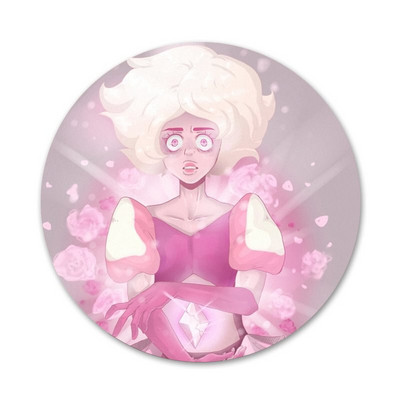 58 mm Steven Universe piktogramos Smeigtukai Ženkliuko dekoravimas Sagės Metaliniai ženkleliai drabužiams Kuprinės puošimas