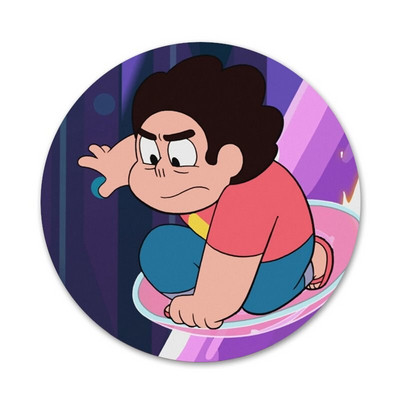 58 mm Steven Universe piktogramos Smeigtukai Ženkliuko dekoravimas Sagės Metaliniai ženkleliai drabužiams Kuprinės puošimas