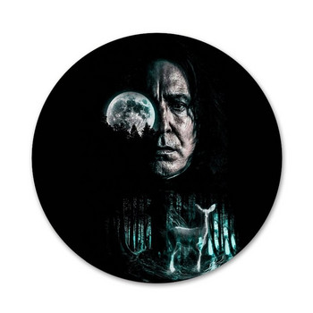 58 мм Severus Snape Най-добрата брошка игла Значка за косплей Аксесоари за дрехи Декорация на раница Подарък