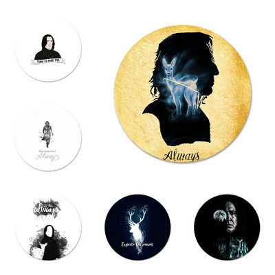 58 χιλιοστά Severus Snape Καλύτερη καρφίτσα καρφίτσα Cosplay Badge Αξεσουάρ για Δώρο Δώρο Διακόσμησης σακιδίου πλάτης