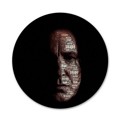 58 mm Severus Snape parim prossnõel Cosplay märgi aksessuaarid riiete jaoks seljakoti kaunistus kingitus