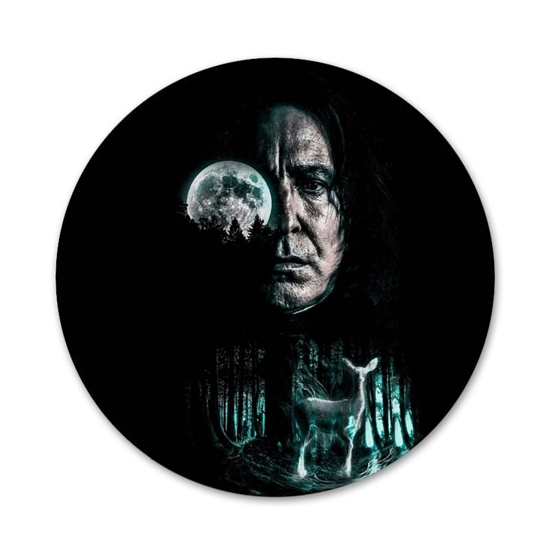 58 mm Severus Snape parim prossnõel Cosplay märgi aksessuaarid riiete jaoks seljakoti kaunistus kingitus
