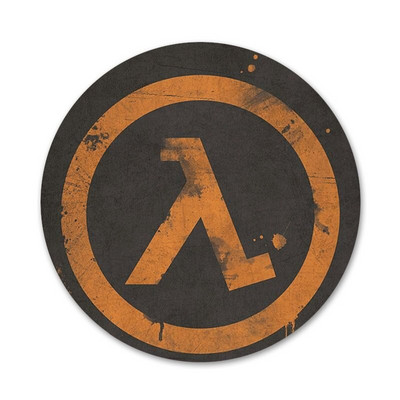 58 mm Half Life Muster Ikoonid Nööpnõelad Märgi kaunistus Prossid Metallist märgid riiete jaoks Seljakoti kaunistamine