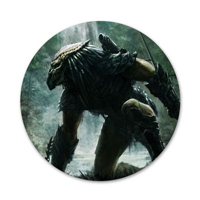 Predators Ikone Igle Dekoracija znački Broševi Metalne značke za odjeću Dekoracija ruksaka 58 mm