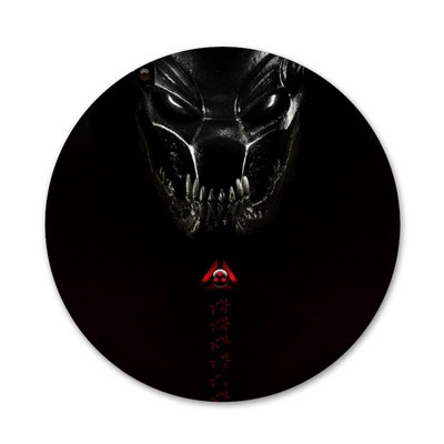 Predators Ikone Igle Dekoracija znački Broševi Metalne značke za odjeću Dekoracija ruksaka 58 mm