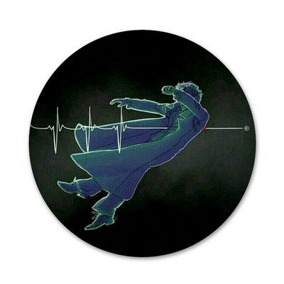 Sherlock Moriartee 221B Ikone Igle Dekoracija znački Broševi Metalne značke za odjeću Dekoracija ruksaka